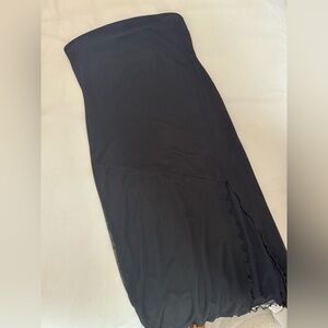 Elegant Black Midi dress